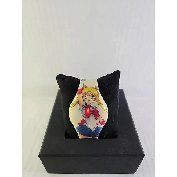 Rare Sailor Moon Accutime Watch SLM4001 Working New Battery 44mm main image 5